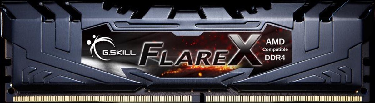 Flare X 16GB DDR4-3200 Geheugen (Black) - afbeelding 2