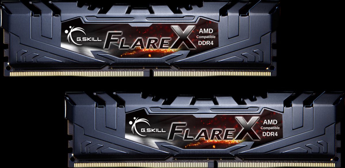 G.Skill G.Skill Flare X (For Amd) F4-3200C16D-16Gfx Geheugenmodule 16 Gb 2 X 8 Gb Ddr4