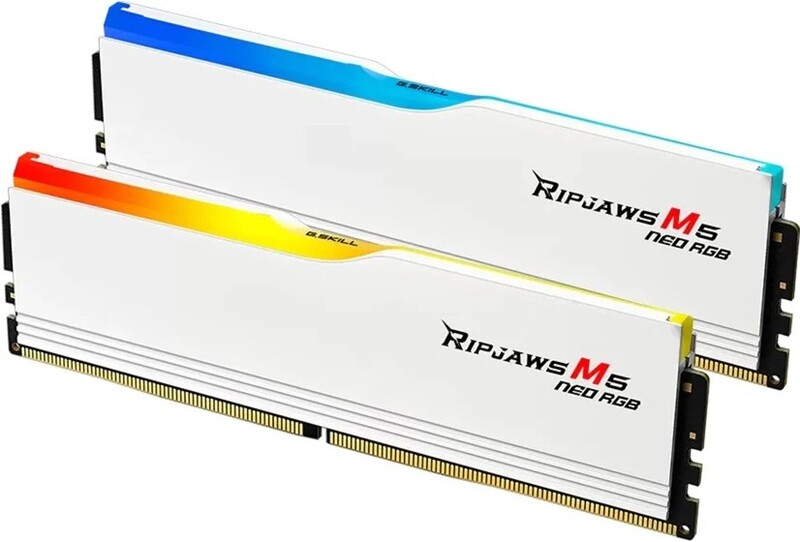 G skill ripjaws m5 neo ddr5 32gb 2x16g 3 orig - G.Skill Ripjaws M5 RGB 32GB DDR5-6000 Geheugen (White)