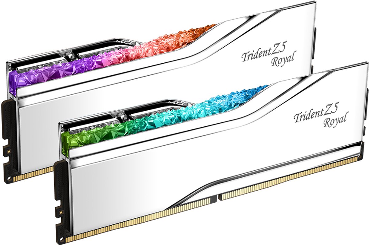 Trident Z5 Royal Silver 32GB DDR5-6000 CL28 Dual Channel Kit - afbeelding 5