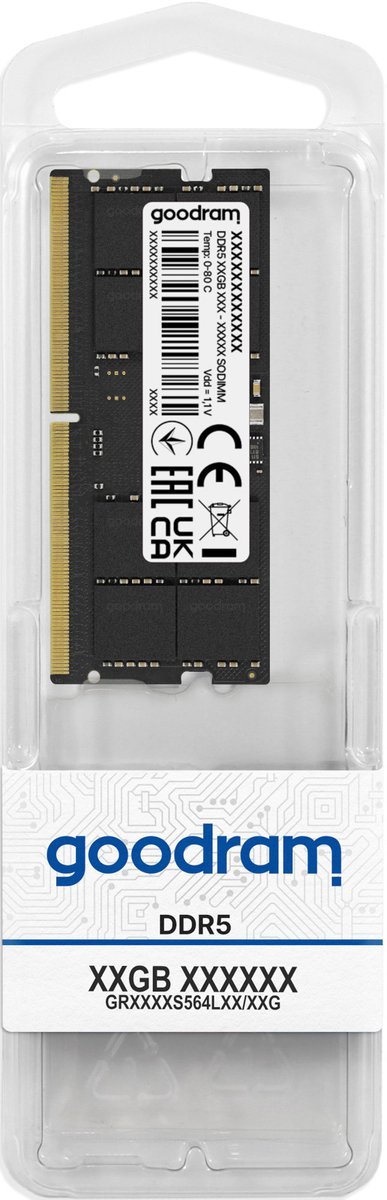 Goodram Goodram Gr4800S564L40S Serie - Ram-Geheugen - 16Gb - Ddr5 - 4800Mhz