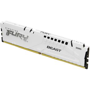 FURY Beast 32GB DDR5 6000MT/s CL36 White Geheugen - afbeelding 2