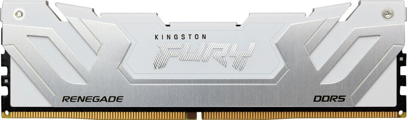 Kingston ddr5 fury renegade white 1x24g 826492 - Kingston FURY Renegade DDR5 White CUDIMM 24GB 8800MT/s CL42 Geheugen