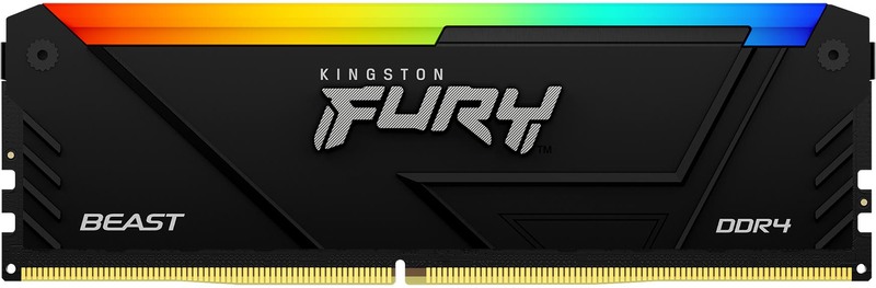 Kingston fury 16 gb ddr4 3200 werkgeheugen 2018 2 orig - Kingston FURY Beast RGB DDR4 3200MHz 16GB (2x8GB) Geheugen