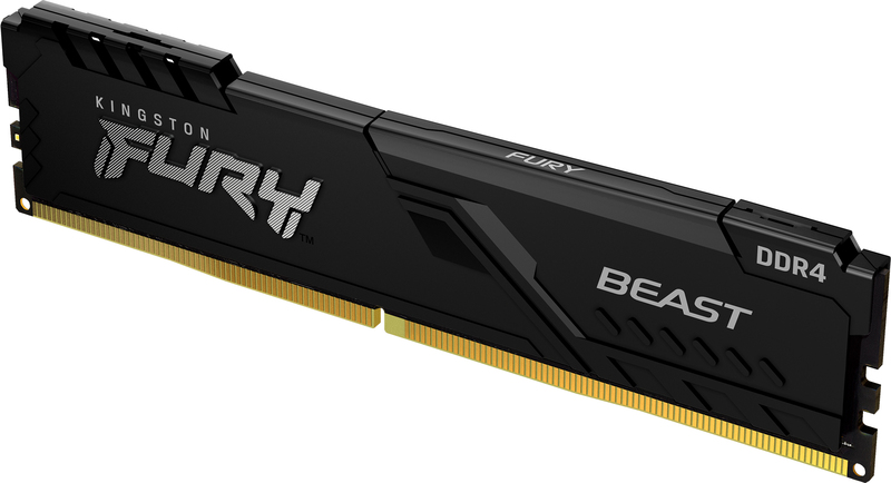 Kingston fury 16 gb ddr4 3200 werkgeheugen 403601 4 orig - Kingston FURY Beast 1x16GB DDR4 3200MHz CL16 Geheugen