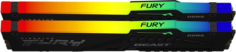 Kingston fury 32 gb ddr5 6000 2x 16 2062 3 orig - Kingston FURY Beast RGB DDR5 6000 CL30 2x16GB Geheugen