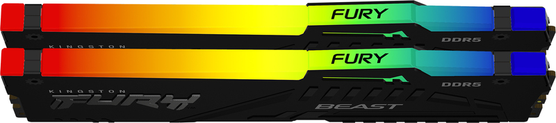 Kingston fury 32 gb ddr5 6000 2x 16 2063 3 orig - Kingston FURY Beast RGB 2x16GB DDR5-6000 Geheugen