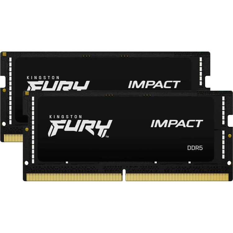 Impact 32GB (2x16GB) 6400MT/s DDR5 CL38 SODIMM Kit of 2 - afbeelding 5