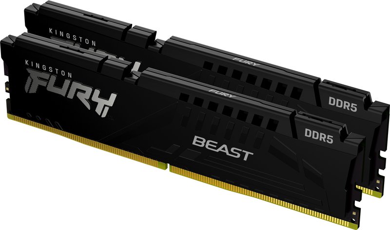 Kingston Kingston Fury Beast Kf556C36Bbek2-64 - Ram-Geheugen - 64Gb - 5600Mt/S - Ddr5 - Dimm - 2 X 32 Gb