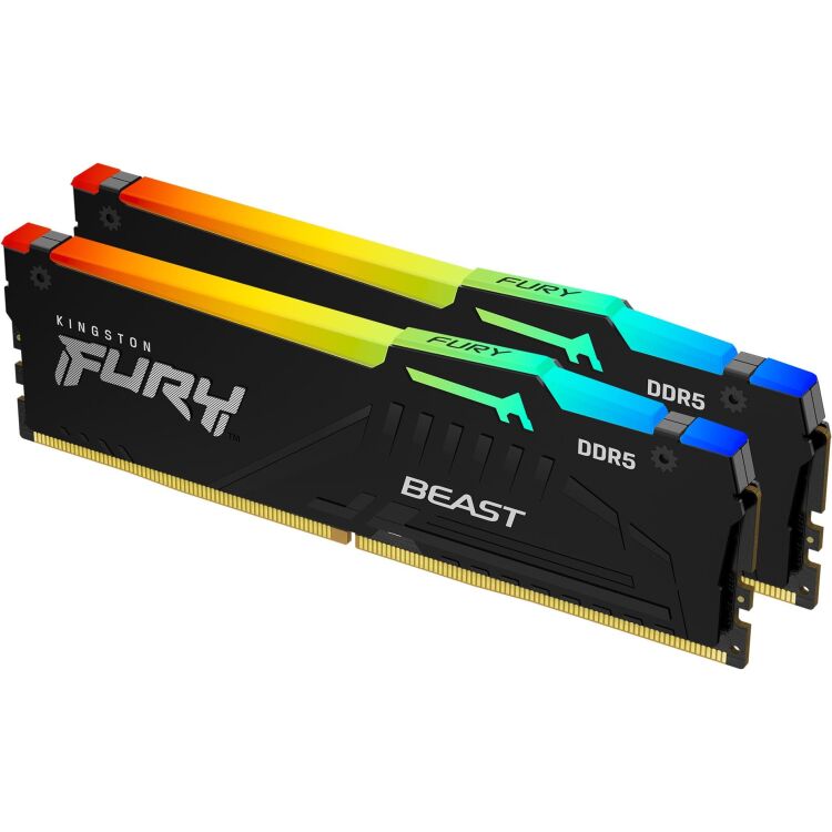 FURY Beast RGB 64GB DDR5-6000 Geheugen