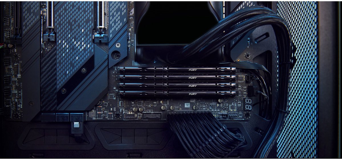 Kingston Fury Beast Black - Ram-Geheugen - Ddr5 - 32Gb - 6000 Mhz - - Dimm - 2 - afbeelding 5