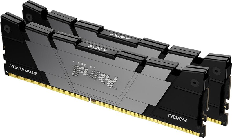 Kingston fury renegade 32gb 3200 ddr4 c - Kingston FURY Renegade DDR4 3200MHz 32GB (2x16GB) Geheugen
