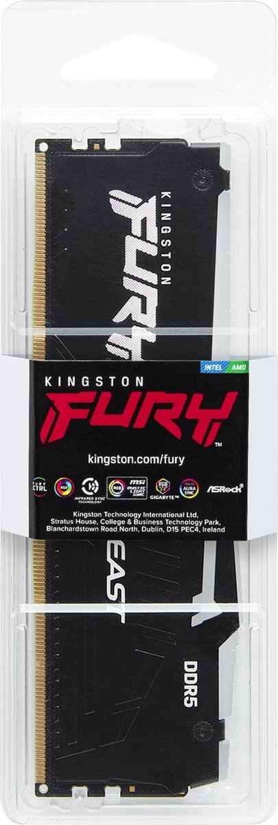 FURY Beast RGB 32GB DDR5-5600 Geheugen (Black) - afbeelding 4