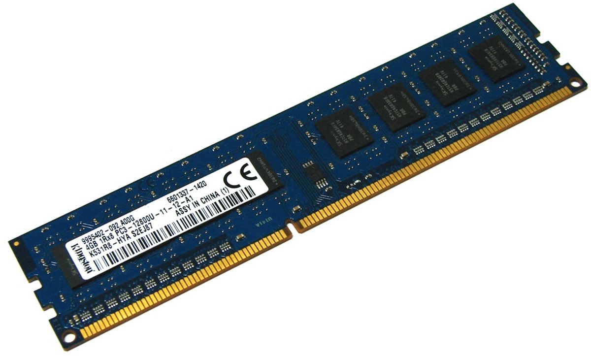 Kingston Kingston K531R8-Hya – 4Gb Ddr3 1600Mhz Dimm Desktop Geheugen – Betrouwbaar & Compatibel