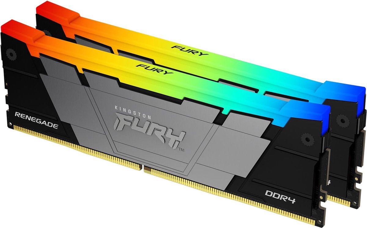Kingston Kingston Technology Fury 16Gb 4000Mt/S Ddr4 Cl19 Dimm (Set Van 2) Renegade Rgb