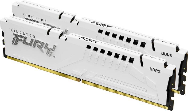 Kingston technology fury beast 32gb 560 1200356 - Kingston FURY Beast 32GB (2x16GB) 5600MT/s DDR5 CL36 Memory Kit White