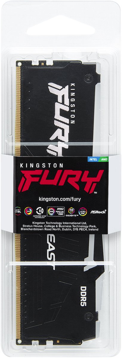 FURY Beast RGB 64GB (2x32GB) 5600MT/s DDR5 CL36 - afbeelding 4