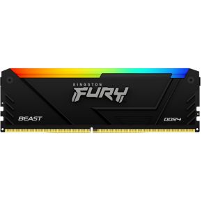 FURY Beast RGB 8GB DDR4 3600MT/s CL17 Desktop Memory - afbeelding 2
