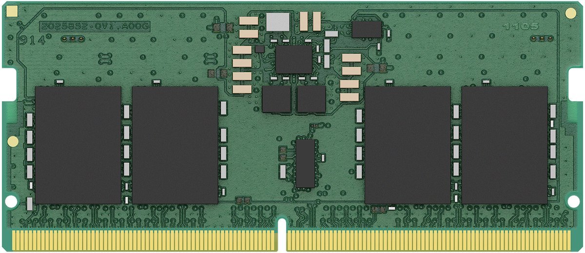 Kingston Technology Valueram Geheugenmodule 8 Gb 1 X 8 Gb Ddr5 6400 Mt/S
