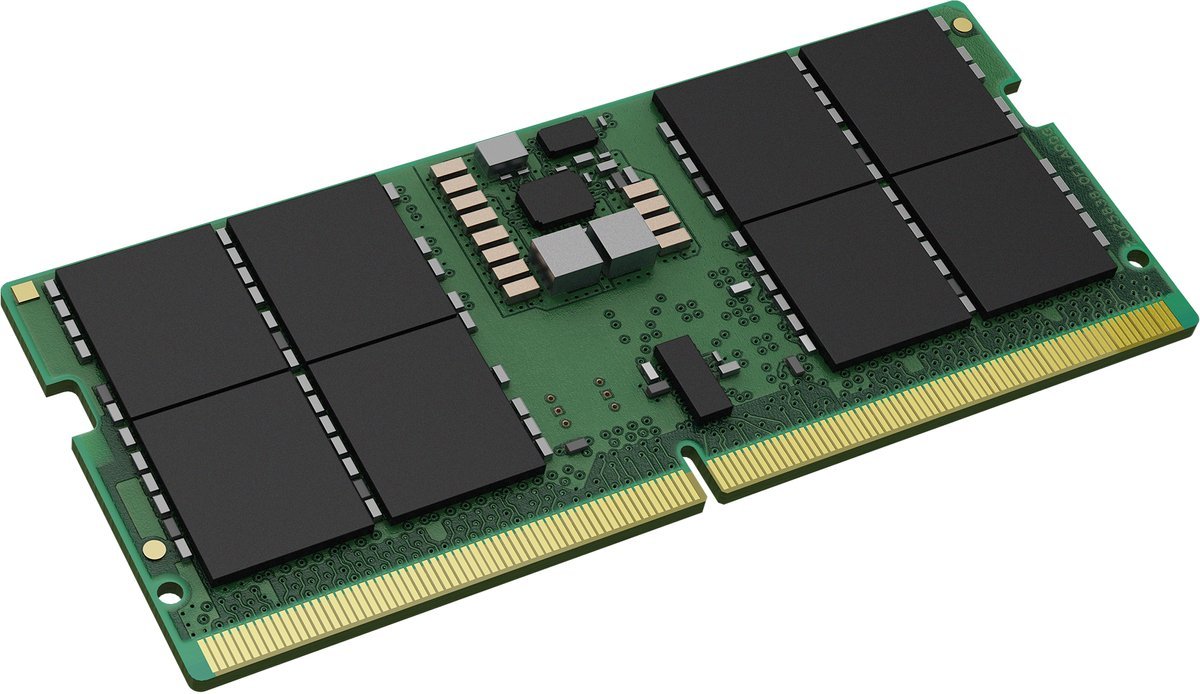 Kingston technology valueram geheugenmo 826868 2 - Kingston Value 32GB DDR5 6400MT/s CL52 CSODIMM Geheugen