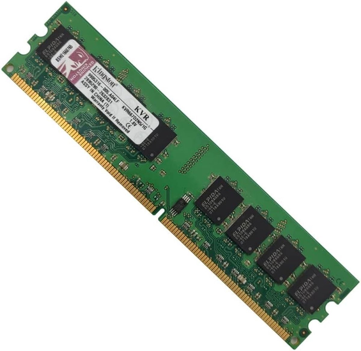 Kingston Kingston Valueram Kvr667D2N5/1G 1Gb Ddr2 667Mhz (1 X 1 Gb)