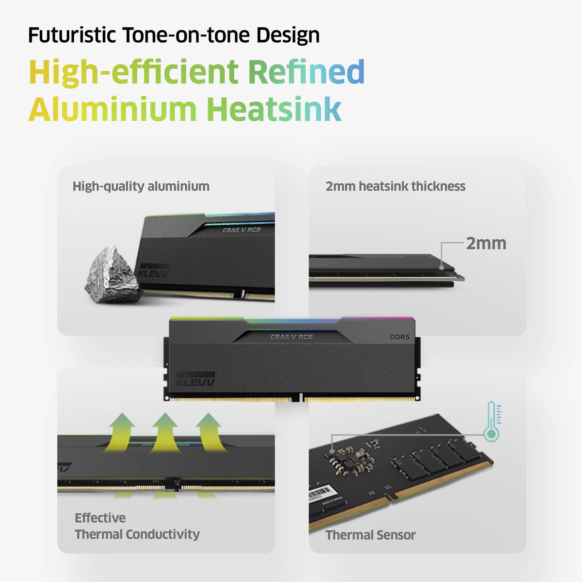 Cras V RGB 32GB (2x16GB) DDR5 7200MHz - afbeelding 10