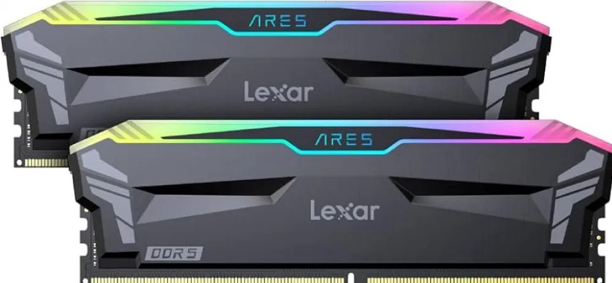 Lexar Lexar Ares Rgb Ld5Eu016G-R6400Gdla - Ddr5 - 32 Gb: 2 X 16 Gb - 288-Pin - 6400 Mhz / Pc5-51200 - Cl32 - 1.4V - Rgb