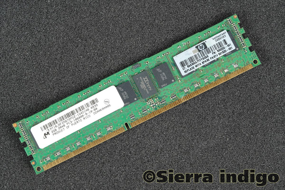 Micron Micron Mt18Jsf25672Pdz-1G4D1Ab – 2Gb Ddr3 1333Mhz Dimm Desktop Geheugen – Betrouwbaar & Compatibel