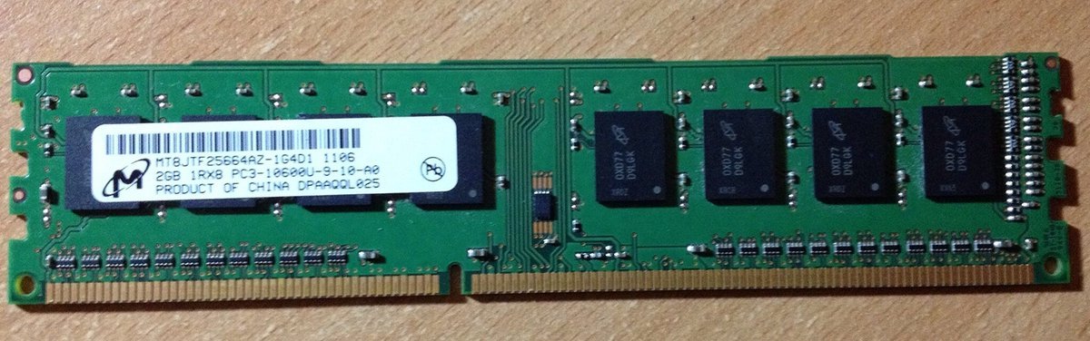 Micron Micron Mt8Jtf25664Az-1G4D1 – 2Gb Ddr3 1333Mhz Dimm Desktop Geheugen – Betrouwbaar & Compatibel