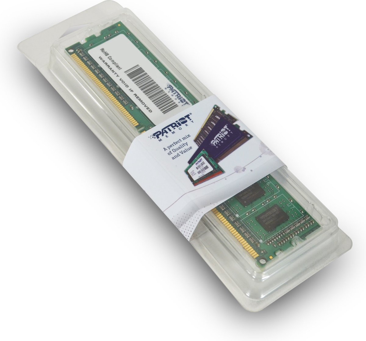 Patriot Memory 4Gb Pc3-10600 Geheugenmodule 1 X 4 Gb Ddr3 - afbeelding 4