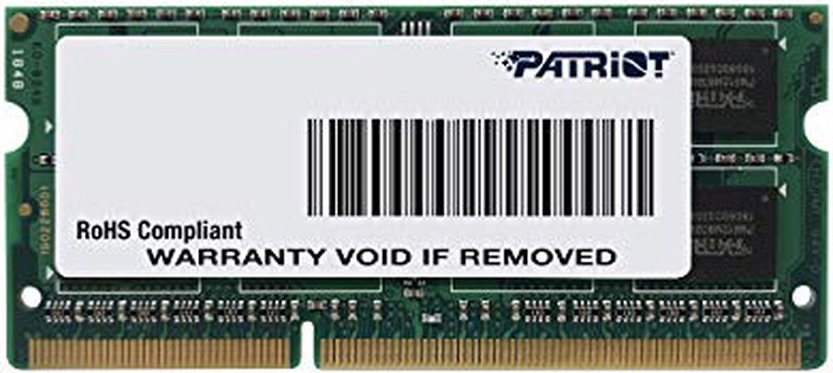 Patriot Memory 8Gb Pc3-12800 Geheugenmodule 1 X 8 Gb Ddr3 - afbeelding 8