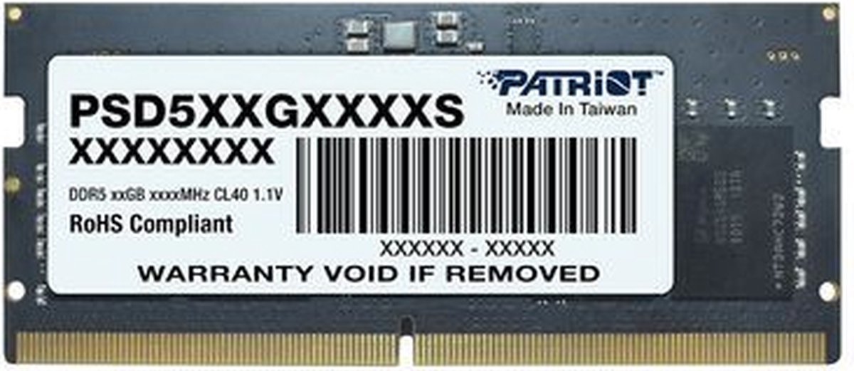 Patriot Patriot Memory Signature Line Premium Patriot Geheugenmodule 34 Gb 1 X 24 Gb Ddr5