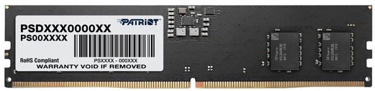 Patriot Patriot Memory Signature Line Psd58G560082 Geheugenmodule 8 Gb 1 X 8 Gb Ddr5 5600 Mt/S 262-Pin Lpcamm2