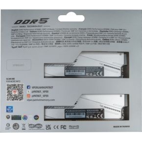 Viper Xtreme 5 RGB 32GB (2x16GB) DDR5 8000MHz CL38 - afbeelding 8