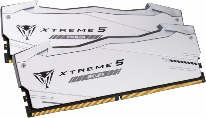 Patriot viper xtreme 5 geheugenmodule 858339 - Patriot Viper Xtreme 5 RGB 6400MT/s 32GB DDR5-3200 Geheugen (Silver)