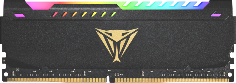Pvsr416g360c0k viper dimm dual 16gb ddr4 3600 3 orig - Patriot Viper Steel RGB Desktop Kit 16GB DDR4-3600 Geheugen (Black)