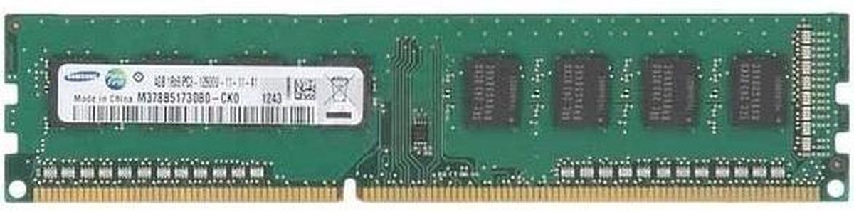 Samsung Samsung M378B5173Db0-Ck0 – 4Gb Ddr3 1600Mhz Udimm – Betrouwbaar Desktopgeheugen