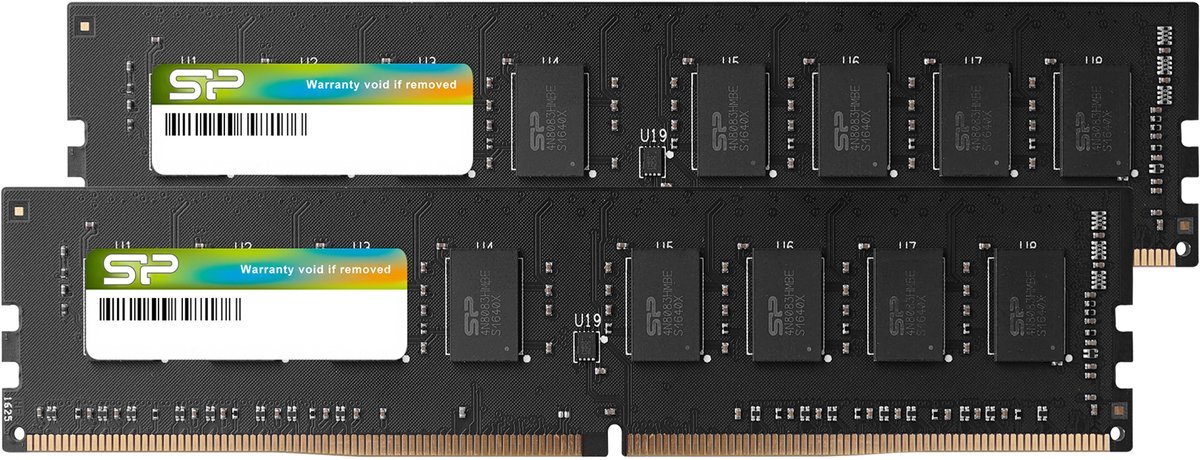 Silicon Power Silicon Power - Desktopgeheugen - Ddr4 - 16Gb (2X8Gb) - 2400Mhz - Cl17 - Udimm - Sp016Gblfu240B22