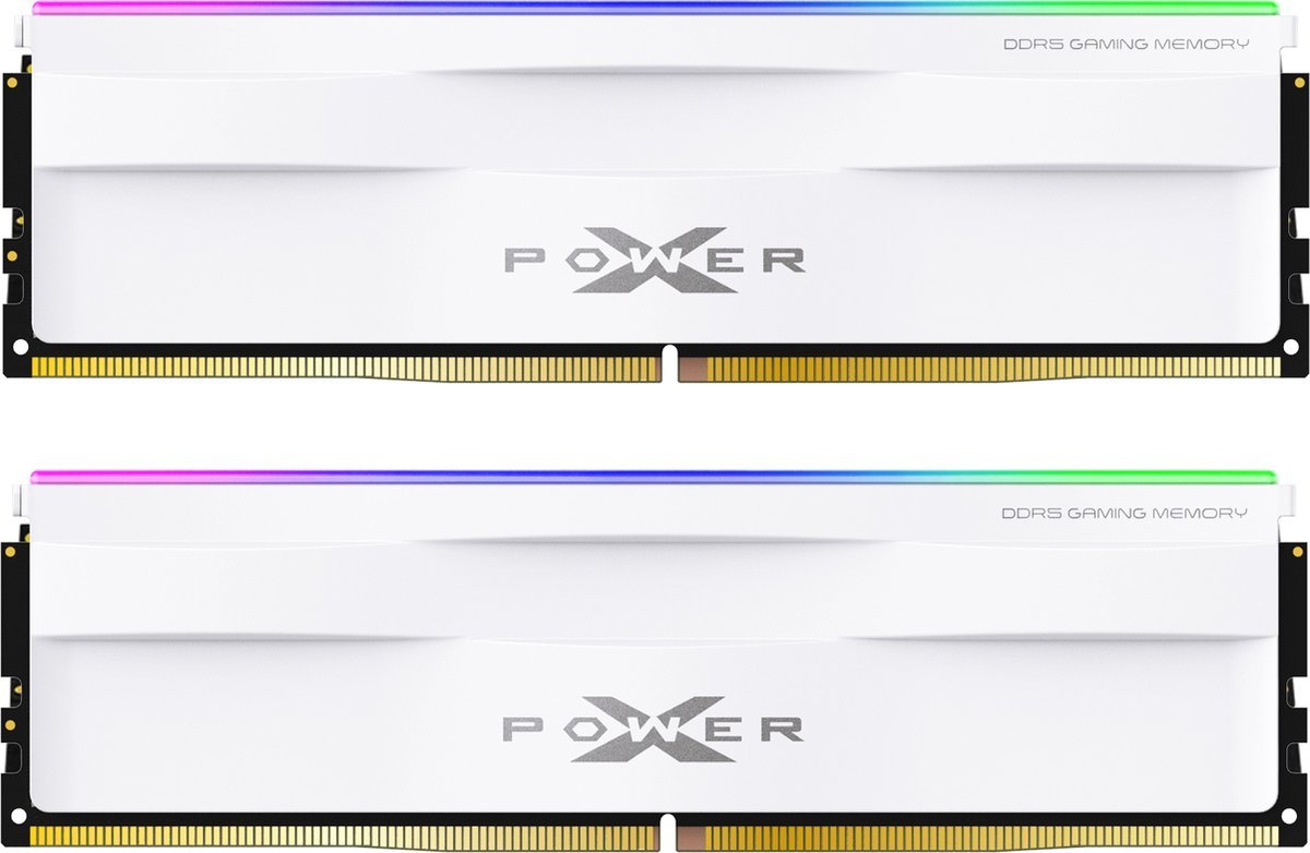 Silicon Power Silicon Power - Xpower Zenith Rgb - Ddr5 - 64Gb (2X32Gb) - 6000Mhz - Cl30 - White - Sp064Gxlwu60Afdh