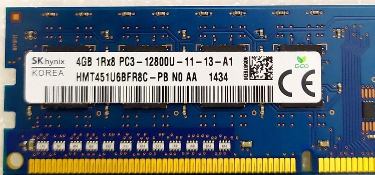 SK hynix Sk Hynix Hmt451U6Bfr8C-Pb – 4Gb Ddr3 1600Mhz Dimm Desktop Geheugen – Betrouwbaar & Compatibel