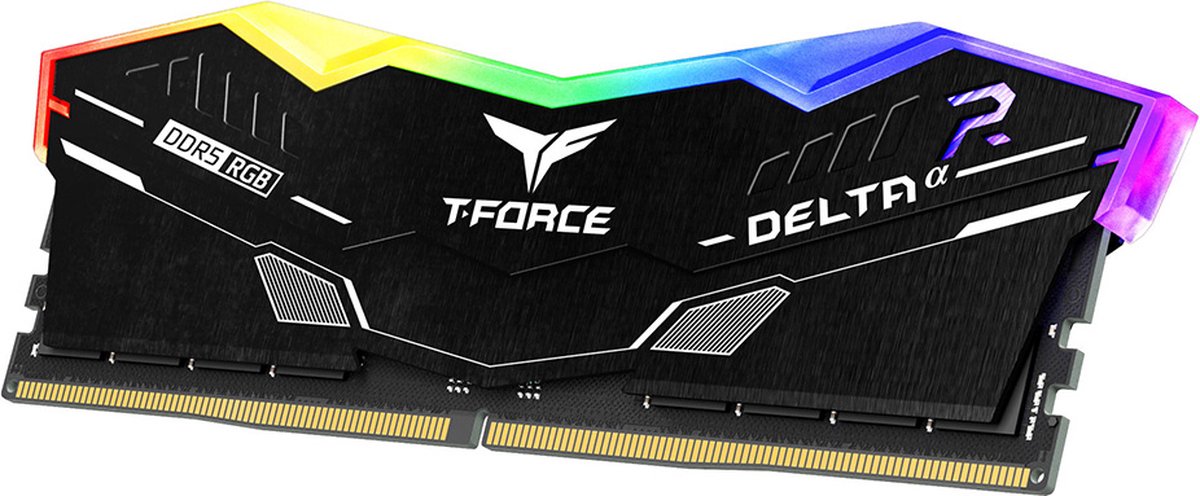 Group T-Force Deltaα RGB 32GB (2x16GB) DDR5 6000MHz CL30 Geheugen (Black) - afbeelding 2