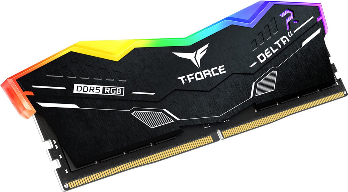 Group T-Force Deltaα RGB 32GB (2x16GB) DDR5 6000MHz CL30 Geheugen (Black) - afbeelding 4