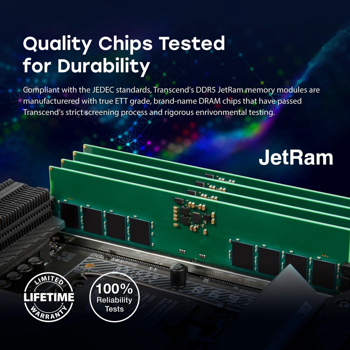 JetRam 16GB DDR5-5600 Geheugen - afbeelding 4