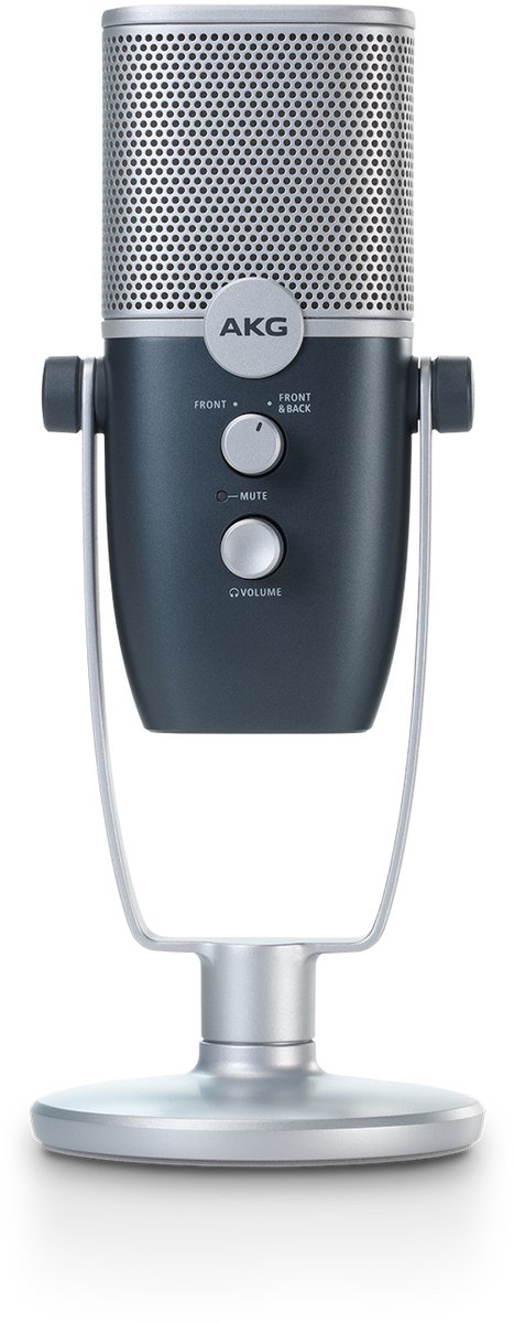 Akg ara blauw zilver 3 orig - AKG Ara USB Microfoon