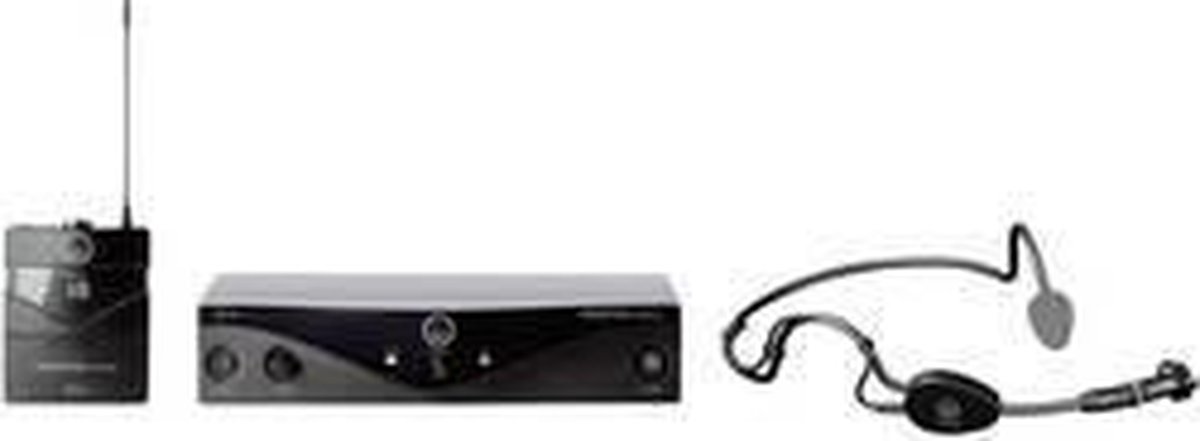 Akg pw 45 sport set d ism 7 orig - AKG Pw 45 Sport Set D/Ism Systemen XLR Draadloze microfoonset (zwart)