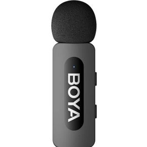 Boya by v10 v2 0 zwart microfoon 3 orig - BOYA By-V10 (V2.0) Zwart Microfoon Met USB Draadloze microfoonset