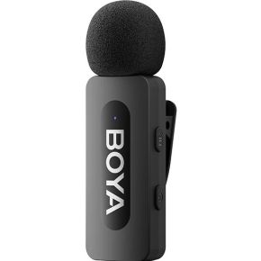 Boya by v10 v2 0 zwart microfoon 4 orig - BOYA By-V10 (V2.0) Zwart Microfoon Met USB Draadloze microfoonset
