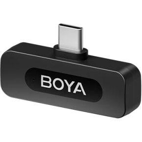 Boya by v10 v2 0 zwart microfoon 6 orig - BOYA By-V10 (V2.0) Zwart Microfoon Met USB Draadloze microfoonset