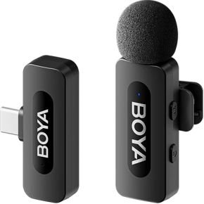 Boya by v10 v2 0 zwart microfoon