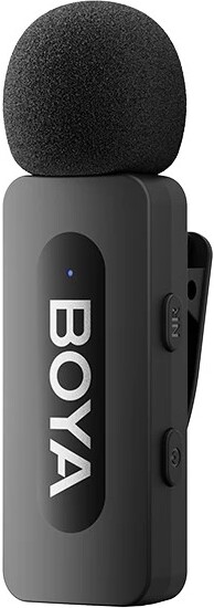 Boya by v20 v2 0 zwart microfoon 4 orig - BOYA By-V20 (V2.0) Zwart Microfoon Met USB Dasspeldmicrofoon